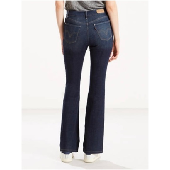 Levi’s 515 Bootcut Dark Wash Jeans size 12 - Picture 3 of 11